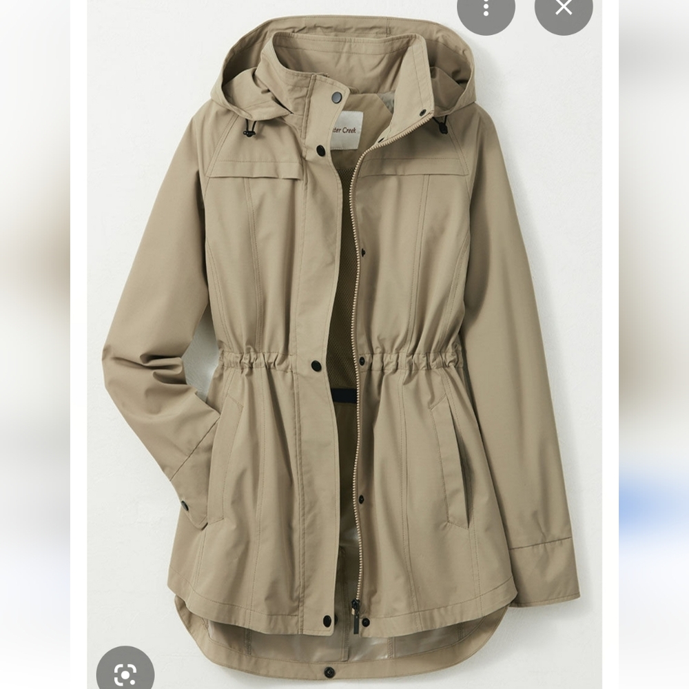 Coldwater Creek Pack-it Jacket Mushroom Size 1X Worn Once